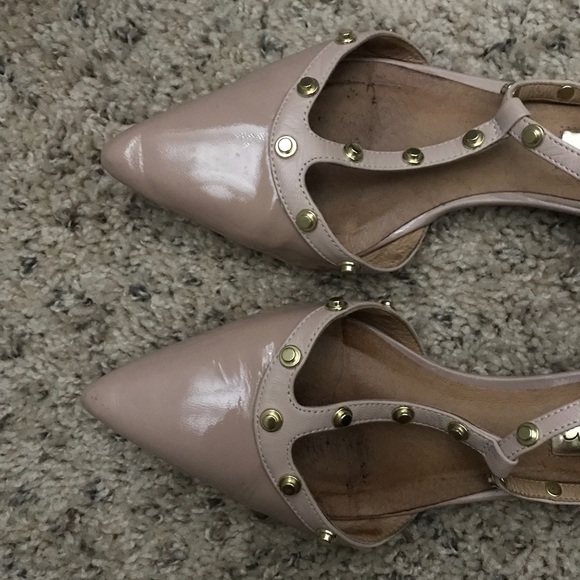 Halogen Olson Pointy Toe T-Strap Flat - Picture 3 of 3